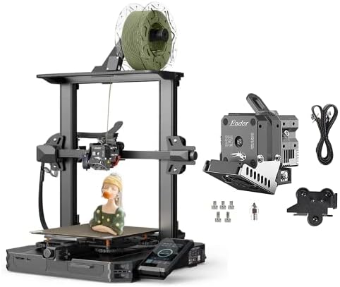 CREALIDADE ENDER 3 S1 Pro 3D Pacote de impressora com Creality Sprite Direct Drive Extrusora