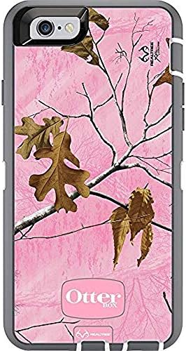 OtterBox Rugged Protection Defender Case para iPhone 6, 6s - embalagem a granel - Realtree xtra rosa