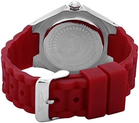 Relógio multifuncional vermelho da Coleção Angel Feminina de Invicta Women