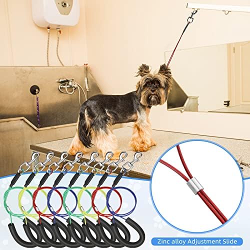 12 PCs Cachorro Dog Helfing Noose Dog Helfing Losco de retenção Loops de higience Para cães Noça longa para a banheira de banheira