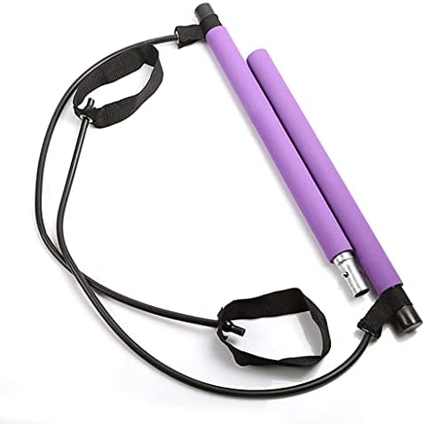 Yfdm pilates bastão barra de resistência banda barra academia portátil hastes de tração portátil treino corporal yoga fitness stick