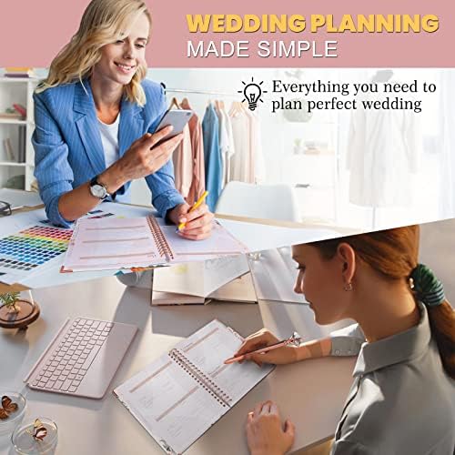 Planejador de casamento e organizador para os presentes de engajamento da noiva para casais para casais para presentes de casamento