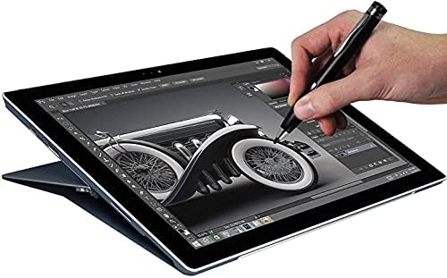 Caneta de caneta de Broonel Black Fine Point Digital Active Stylus - Compatível com Dell Inspiron 15 3511 15,6 Laptop