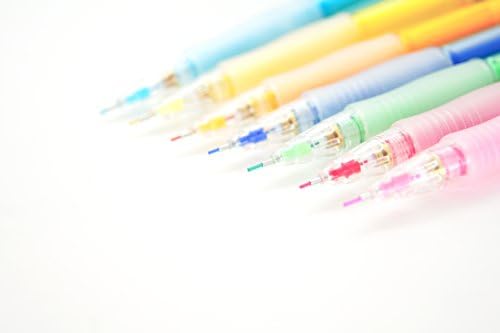 Lápis mecânicos de cor piloto, 0,7 mm, 8 cores, refil de chumbo de lápis mecânico, 0,7 mm, 8 cores, conjunto de valor de