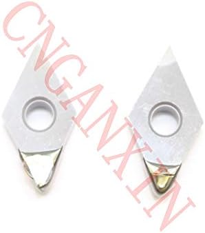 FINCOS de alta precisão 2pcs Novo PCD DNGA150408-PCD-PCD Diamond CNC Blade Inserir