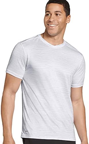 Jockey Men's Activewear Performance Desempenho V Tee de decote