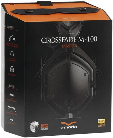Crossfade M-100 Master-Ear fone de ouvido-Black fosco