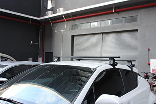 Alumínio Perfil Car teto de teto de barro cruzado barras de teto de teto de telhado barras de carga para Ford Focus 2012-2018