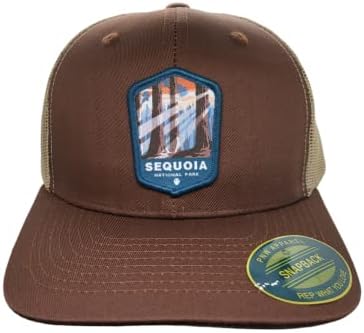 Sequoia Trucker Hat w/National Park tecidos Patch