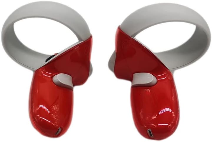 Vicrole Crystal Clear Protective Hard Case Shell para Meta Quest 2 Controlador de Headset Acessórios VR