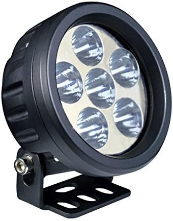 Lightronic 3,5 Compacto redondo 18W 6000K Branco natural super brilhante 10 ° Fream de iluminação de longo alcance de longo