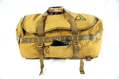 Corte de lona Burro Canvas Backpack Backpack Duffel Bag