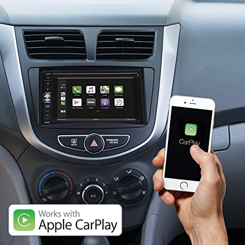 Sound Storm Laboratories DDCP62-R Apple CarPlay CarPlay Multimedia Player-tela sensível ao toque capacitiva de 6,2 polegadas,