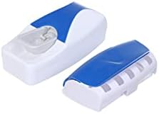 Suporte da escova de dentes agriva, distribuidor automático de creme dental Montante de parede Montagem de dentes à prova de dentes à prova de dentes Acessórios para o banheiro de montagem de parede Conjunto de acessórios para o banheiro
