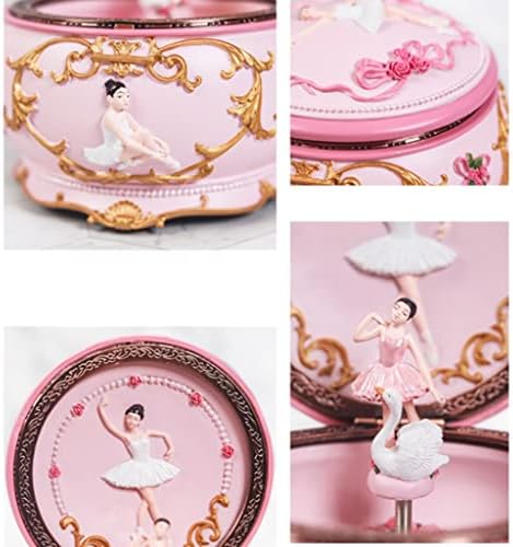 Slynsw Dancing Ballet Music Box Princess Octave Box Creative Valentine's Day Presente para namorada namoradas de aniversário