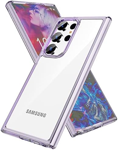Projetado para o capa Ultra Samsung Galaxy S23, para o para-choque TPU macio com capa de telefone anti-arranhada à prova