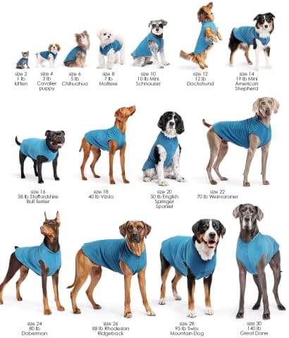 Paw Gold Duluth Double Fleece Dog Coat Pullover-roupas macias e quentes de cachorro, suéter de estimação de 4 vias-lavável máquina,