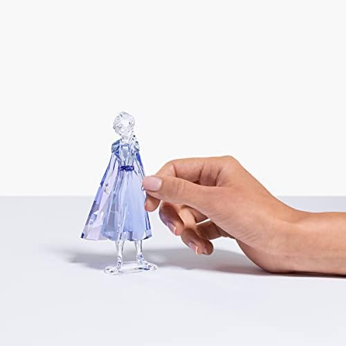 Swarovski Frozen Elsa Ornament, azul, lilás e cristais claros, da coleção Frozen