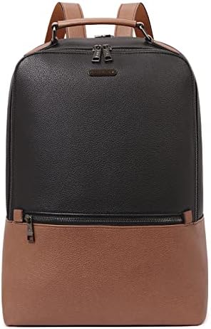 CLUCI Women Leather Laptop Backpack Bolsa