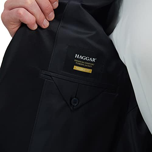 Haggar Men's Premium Comfort Tuxedo Jacket-Mailored Fit & Slim Fit