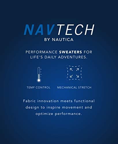 Classic Classic Fit de Nautica Sweater de decote em V Soft