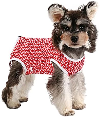 Etdane Dog Fregers calces sanitários Camisas fisiológicas Camisas de recuperação cirúrgica para cães machos e femininos