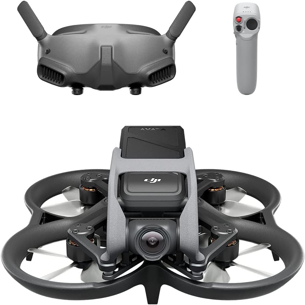 DJI AVATA PRO-View Combo-com movimento 2 Visualização em primeira pessoa Drone UAV Quadcopter com vídeo estabilizado em 4K, guarda de