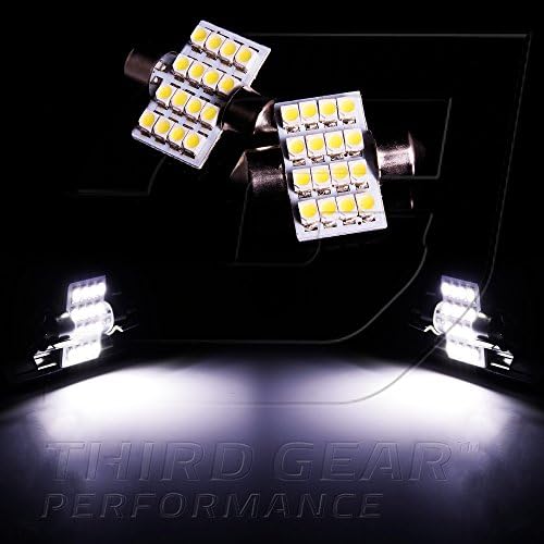 TGP 31mm branco 16 LED Smd feston mapa lâmpadas pares 2000-2005 compatíveis com Toyota Celica