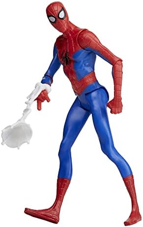 Marvel Spider-Man: Do outro lado do brinquedo do Homem-Aranha-Aranha, Figura de ação em escala de 6 polegadas com acessórios