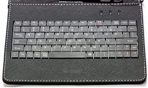 Caixa de teclado preto da Navitech compatível com TPZ 10 Tiuchscreen Tablet