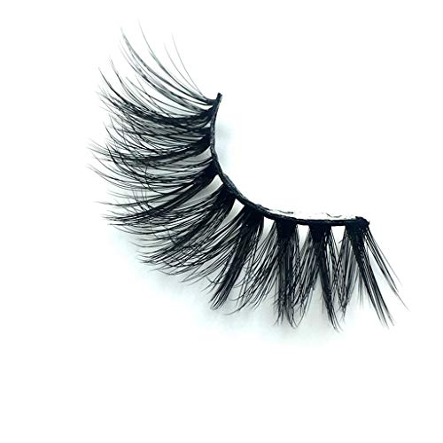 FALSO LUMO DE LUZUGH Lashes 3D Maquiagem natural 5Pair Party Party Fluffy Long Syashes Tylehes Lashes Pack Natural Look Medium