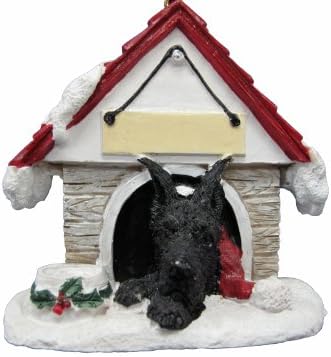 Animais de E&S 35355-66b Doghouse Ornament