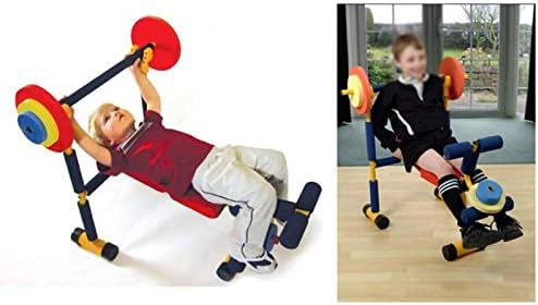 Ekjnfdk Dumbbell Conjunto Kids Gym Exercition Sport, conjunto de halteres esportivos de jardim de infância ajustável, para