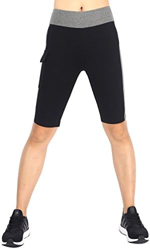 Calças de treino de ioga com calças de ioga com calças de ioga com calças de ioga com calças com leggings com bolsos