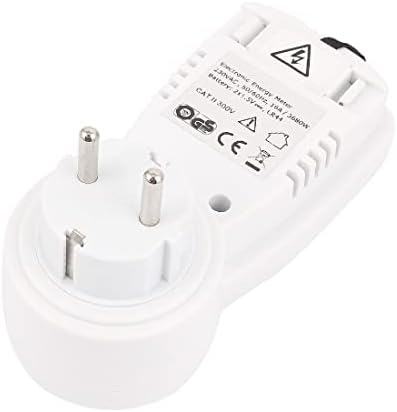 X-Dree AC 230V Plug Plug Power Smart Energy Medidor LCD Digital Wattage Volt Hz Monitor Analyzer (AC 230 ν E-U Power