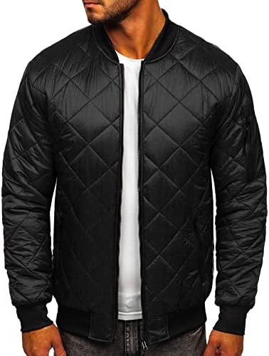 Homens outono e inverno quente manga comprida bolso de bolso solto camisa superior casacos de jaqueta zip unisex