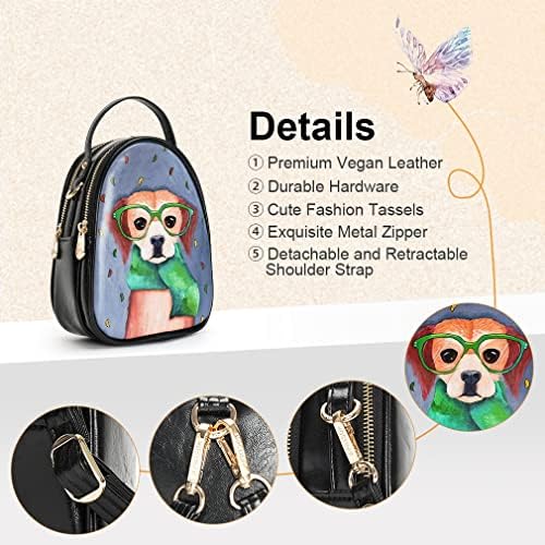 Aphison Girls Backpack Pequeno Backpack Backpack Purse Fashion Cartoon Mini Backpack for Girls S-Puppy