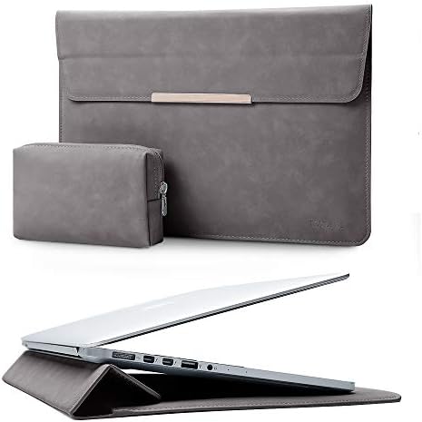 Kalidi 13,3-14 polegadas de laptop capa de manga de camurça falsa de camurça por 13,3 13,5 13,6 14 polegadas MacBook