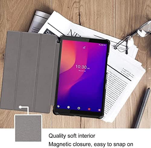 Procase Alcatel Joy Tab 2 Caso do tablet de 8 polegadas 2020 Libere o pacote de tampa de luz slim com protetor de tela para Alcatel