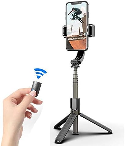 Suporte de ondas de caixa e montagem compatível com realme 8 5g - selfiepod cardal, bastão de selfie estabilizador de gimbal extensível para realme 8 5g - jet preto