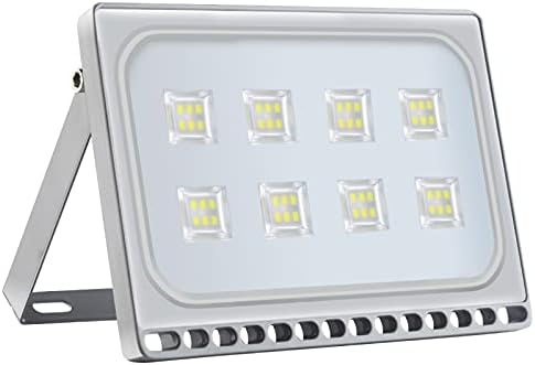 PapsBox 50W LED LUZ DE FOLHA OUBRION - 5000LM LED LED LIGHT IP66 FLASHILTE DE FLASH IP66 GRATE