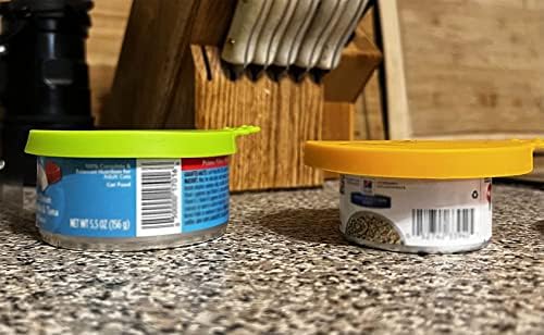 A comida para cães de animais de estimação da IVIA pode cobrir alimentos de silicone podem tampas para latas de comida para cães