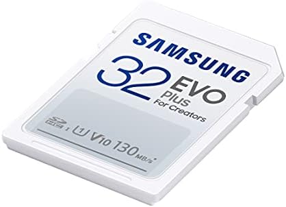 Samsung evo mais tamanho completo 32 GB SDHC Card 130MB/s Full HD & 4K UHD, UHS-I, U1, V10