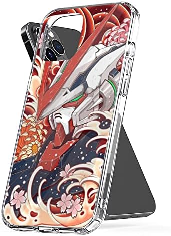 Capa da caixa de telefone compatível com iPhone Samsung Award Pro Max Red 12 Frame 6 Gundam 13 Tattoo 8 7 X XR 11 SE 2020