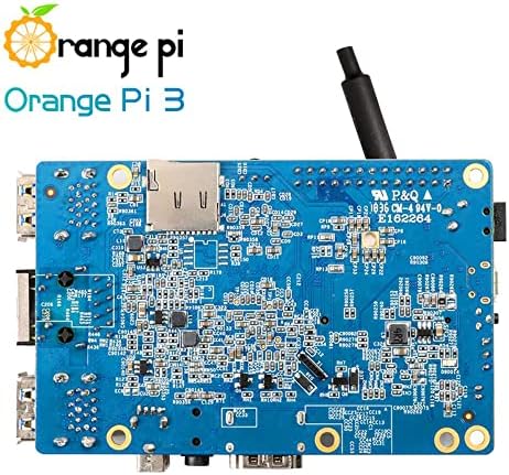 Orange Pi 3 H6 2GB LPDDR3 AP6256 Bluetooth5.0 4*USB3.0 APORTAÇÃO Android 7.0, Ubuntu, Debian