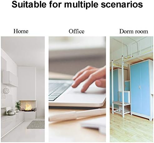 Fãs de mesa portáteis fã de mesa USB, operação ultra silenciosa, ajuste de 360 ​​°, ventilador pessoal, para mesa de escritório