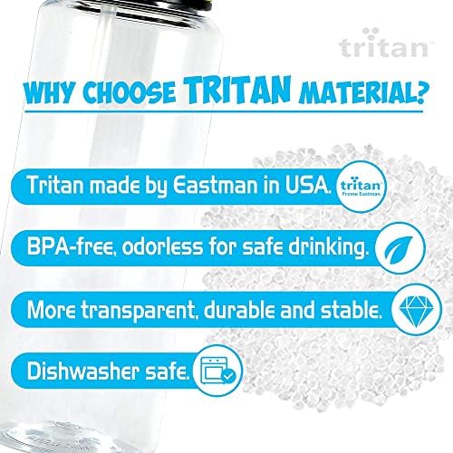 Tune Home Tune Botthe de água fofa para meninos para crianças, BPA Free Tritan & Leak Proof Flip Top Lid & Easy Clean & Carry