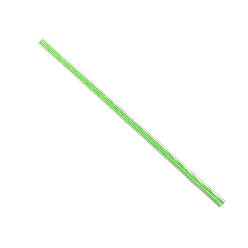 Bettomshin verde linha reta de acrílica haste redonda padrão de plexiglas Tolerância leve para diy 12mm diâmetro 500 mm de altura