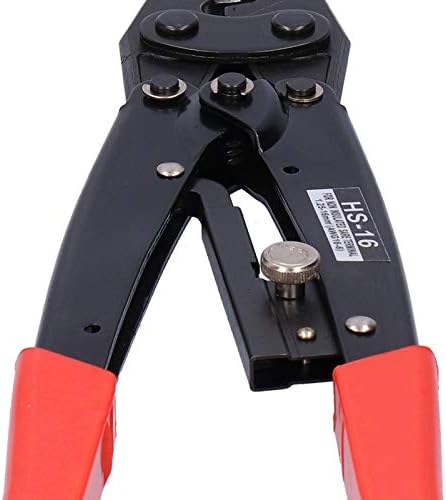 Fafeicy Wire Crimping Pleier, Crimper do Terminal Ratchet, ferramenta de crimpagem de terminal para 1,25-16mm² 16-6awg