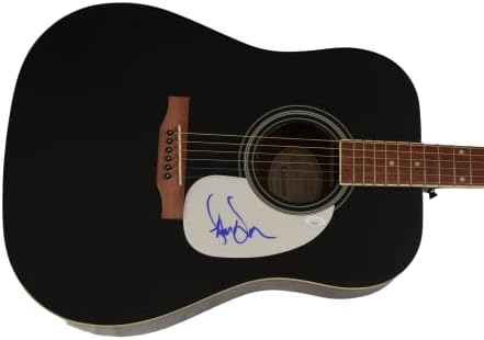 Adam Duritz assinou autógrafo em tamanho grande Gibson Epiphone Guitar Guitar b W/ James Spence Autenticação JSA COA -